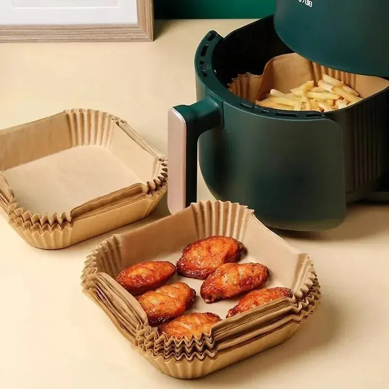 50Pcs Air Fryer Disposable Papers