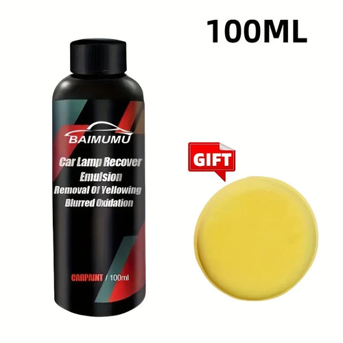 Car Headlight Restoration Polishing Kits