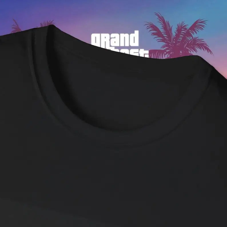 GTA Grand Theft Auto San Andreas Leonida Vice City Unisex Softstyle T-Shirt