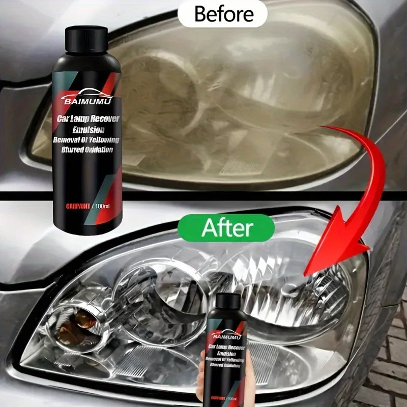 Car Headlight Restoration Polishing Kits