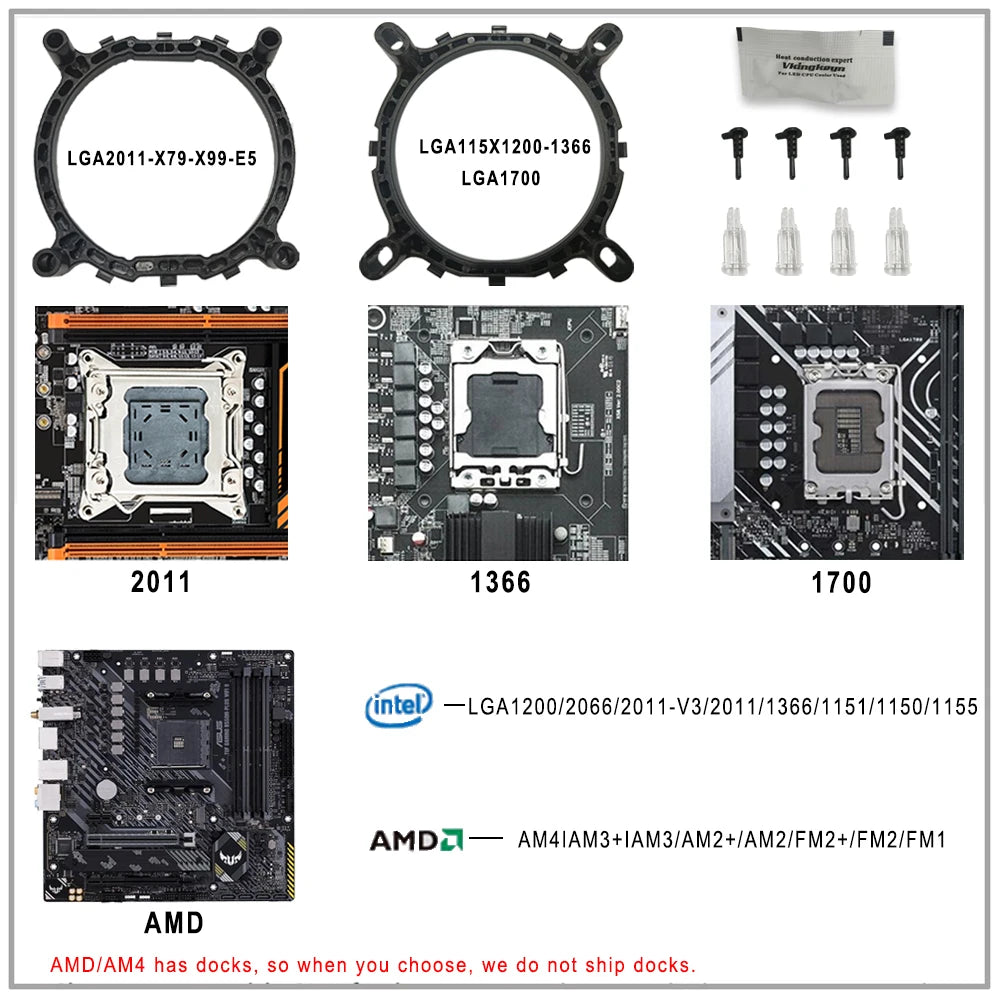 IWONGOU Cooling Cpu 4 Heatpipes 4pin Silent CPU Fan 90mm RGB 2011 Cooler X99 Tower Radiator for Intel Lga 1200/1366/1700/AMD/AM4